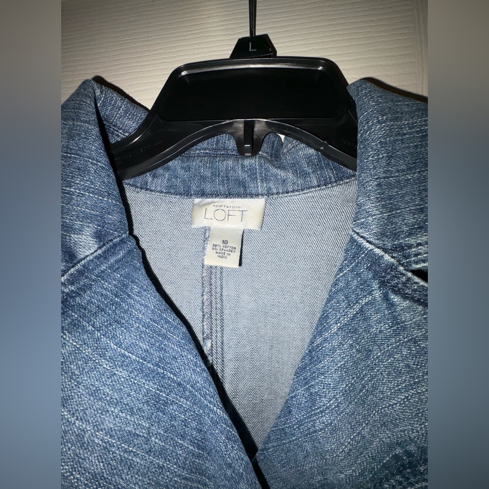 Loft Denim Jacket size 10 - Picture 3 of 4